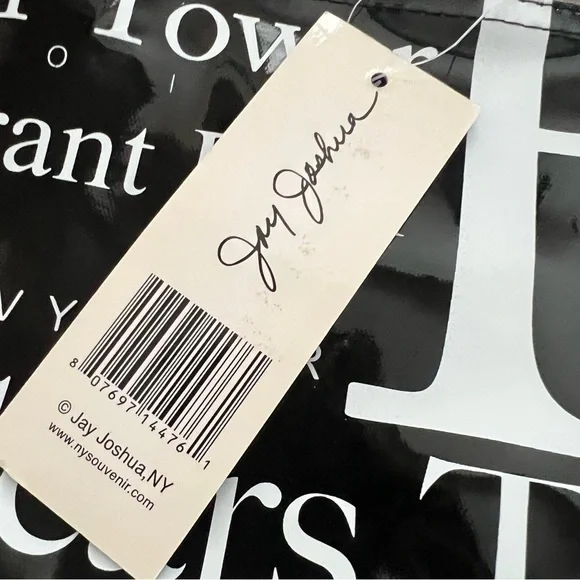 PVC Vinyl Jay Joshua Chicago Tote Bag with Tags; Never Used - Picture 4 of 10